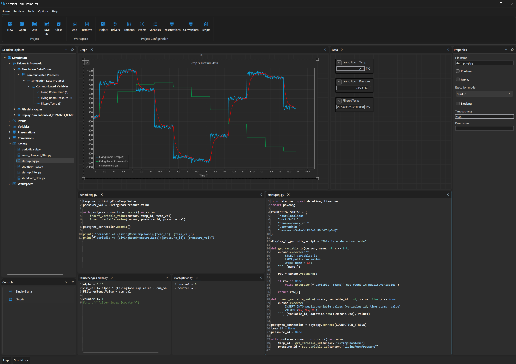 QInsight Python scripts